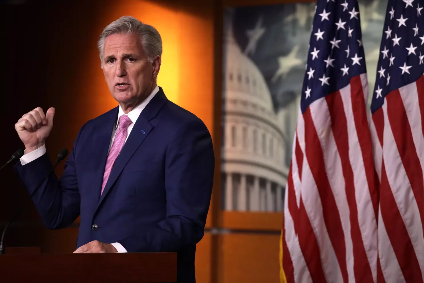 Former House Speaker Rep. Kevin McCarthy Is Resigning From Congress